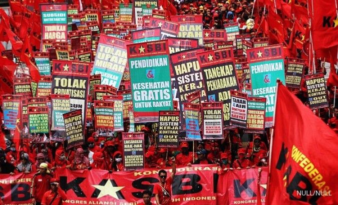 Kenaikan upah buruh Jakarta diserahkan ke Ahok