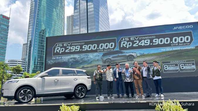 Kompetitor Binguo & BYD Atto 1, Mobil Listrik Jaecoo J5 EV Resmi Dijual Rp 249 Juta
