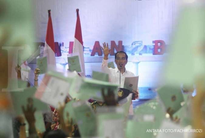 Jaminkan sertifikat tanah, Jokowi: Hitung dulu resikonya!