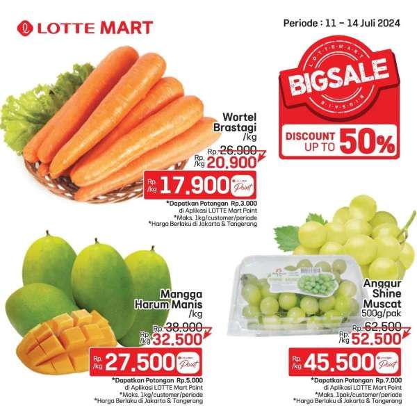 Promo Lotte Mart 11-14 Juli 2024