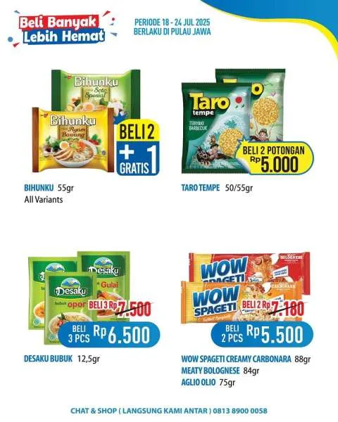 Promo Hypermart Beli Banyak Lebih Hemat Periode 18-24 Juli 2025