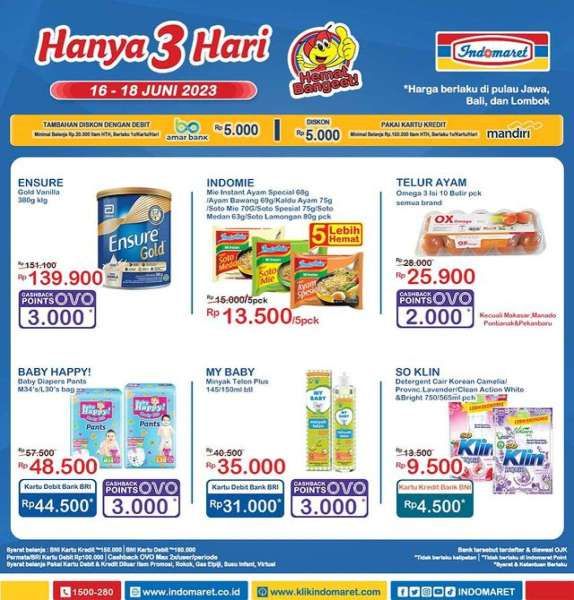 Promo JSM Indomaret Periode 16-18 Juni 2023