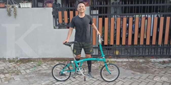 Sering Belanja Online Pakai Ovo, Profesional Keuangan Ini Dapat Hadiah Brompton