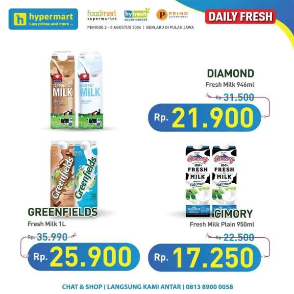 Promo JSM Hypermart Hyper Diskon Weekend Periode 2-4 Agustus 2024