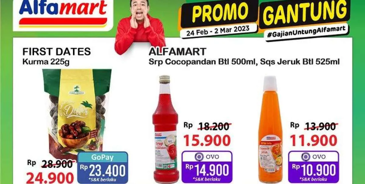 Katalog Promo JSM Alfamart Terbaru 26 Februari 2023, Sirup dan Wafer Lebih Murah