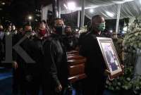 Tiba di Palmerah, jenazah Jakob Oetama disemayamkan di Gedung Kompas Gramedia