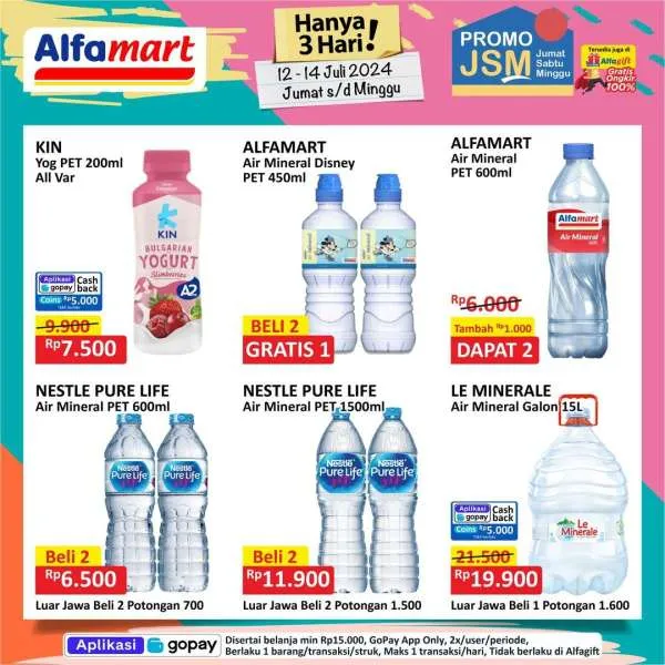 Promo JSM Alfamart Periode 12-14 Juli 2024