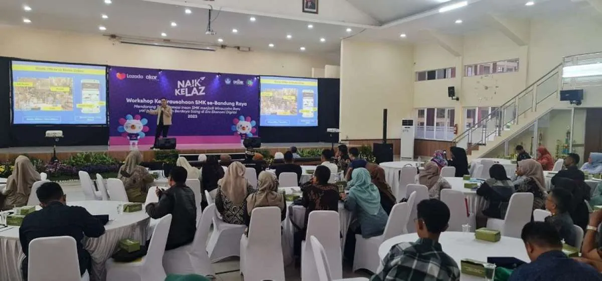 Lazada Gelar Training of Trainer untuk 100 Guru SMK di Jabar Sebagai Agen Perubahan