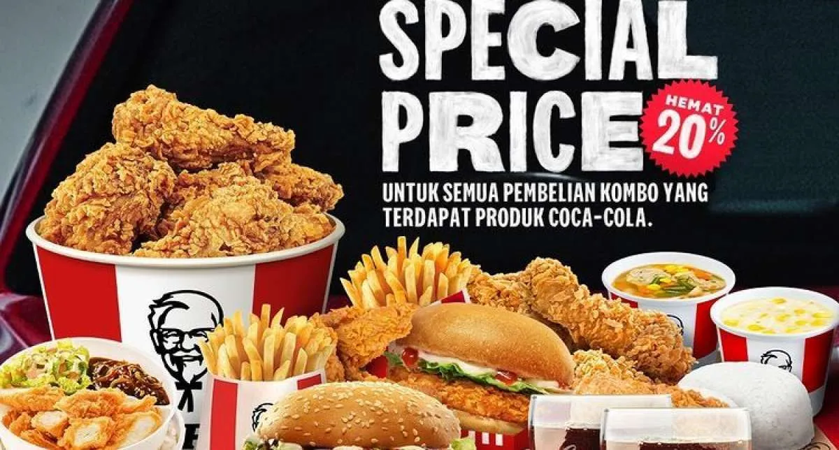 Promo KFC terbaru di Desember 2021, kombo drive thru hemat 20% dan kombo superstar