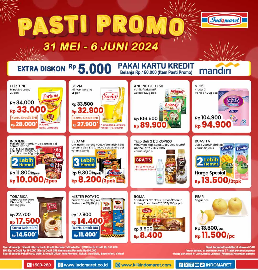 Promo JSM Indomaret Periode 31 Mei-2 Juni 2024