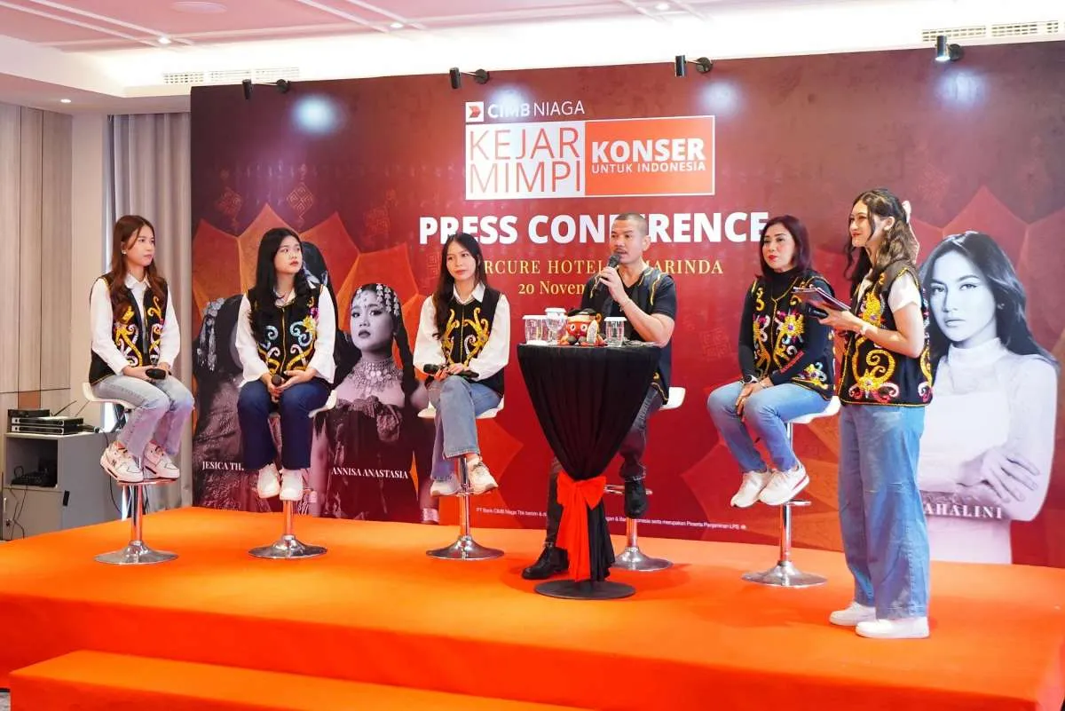 CIMBNiaga Gelar Konser Kejar Mimpi untuk Indonesia di Samarinda,Ada Mahalini&Pemenang