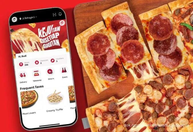 Promo Pizza Hut Tiap Rabu, Cuma Rp 89K Dapat QU4RTZA Pizza dengan 4 Topping