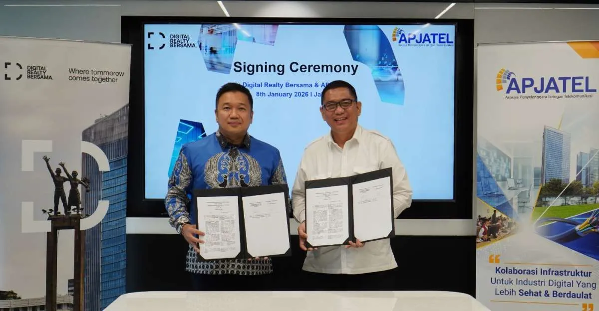 Digital Realty Bersama dan APJATEL Bangun Kolaborasi Interkoneksi Jaringan Digital