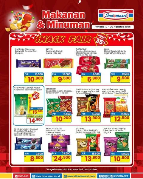 Promo Indomaret Super Hemat Periode 7-20 Agustus 2025
