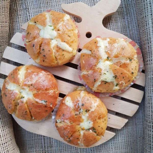 Resep Korean garlic cheese bread, roti korea kegemaran banyak orang