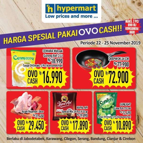 Promo Hypermart 22-25 November 2019