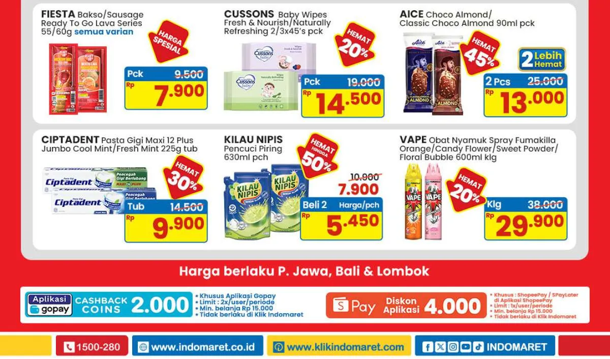 Promo Indomaret 4-10 Desember 2025, Es Krim Aice & Sosis Fiesta Harga Spesial
