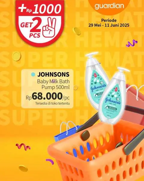 Promo Guardian Super Hemat Periode 29 Mei-11 Juni 2025