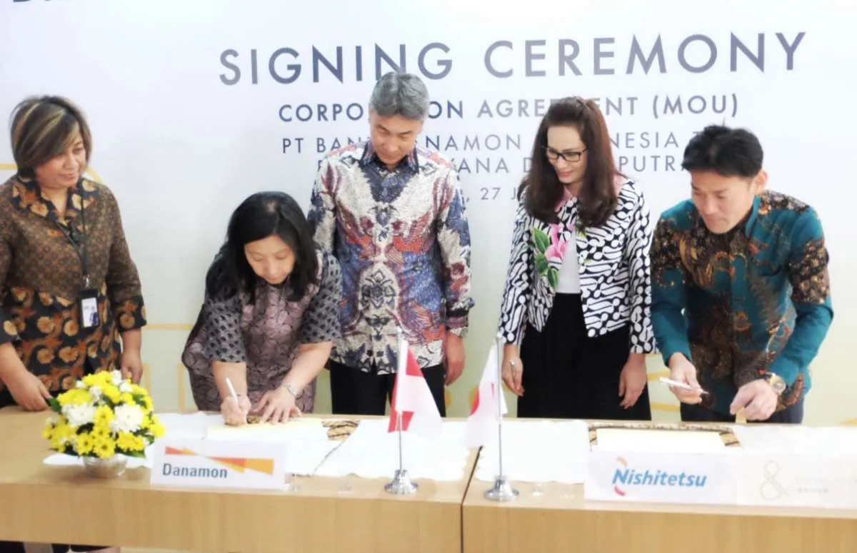 Danamon Dukung Damai Putra Group dan Nishitetsu Group dalam Layanan KPA
