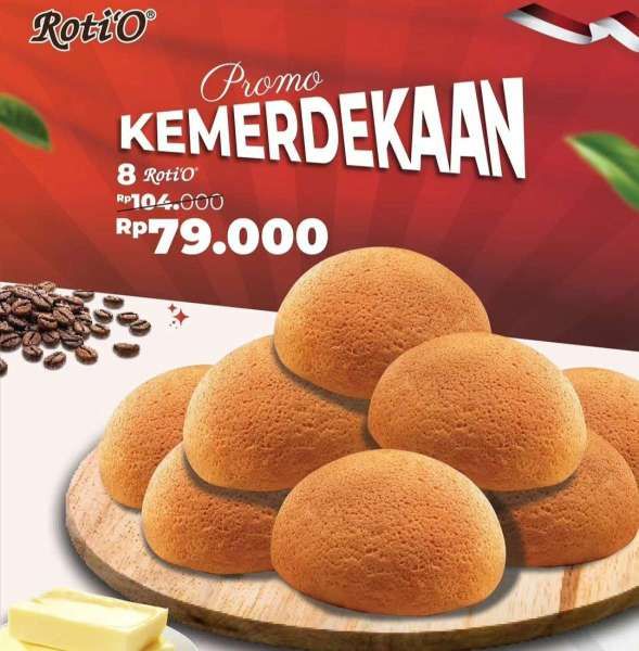 Promo RotiO Spesial Kemerdekaan Agustus 2024