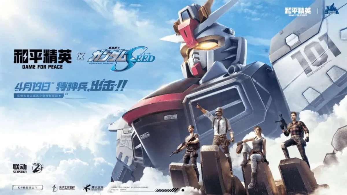 Gokil! PUBG Mobile versi China kolaborasi dengan anime Gundam