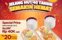 Promo HokBen di ShopeeFood, Harga Spesial Berakhir Hari Ini 18 April 2025