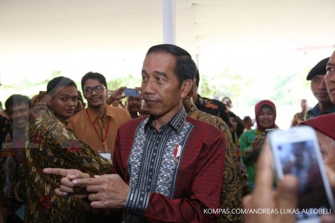 Jokowi puji peningkatan ekspor Indonesia