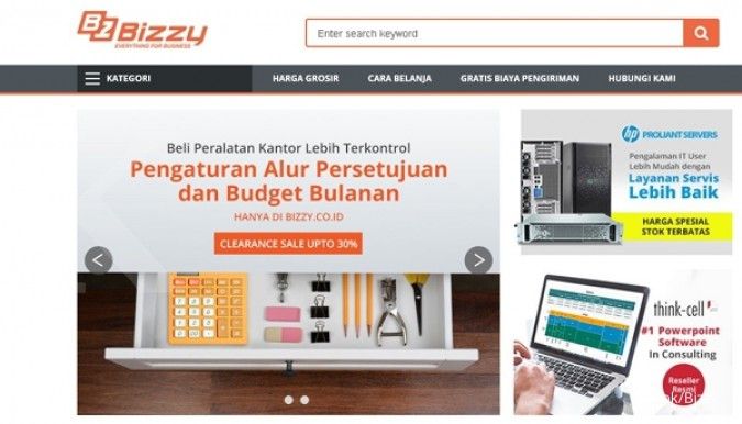 E-commerce Bizzy tawarkan manfaat karyawan