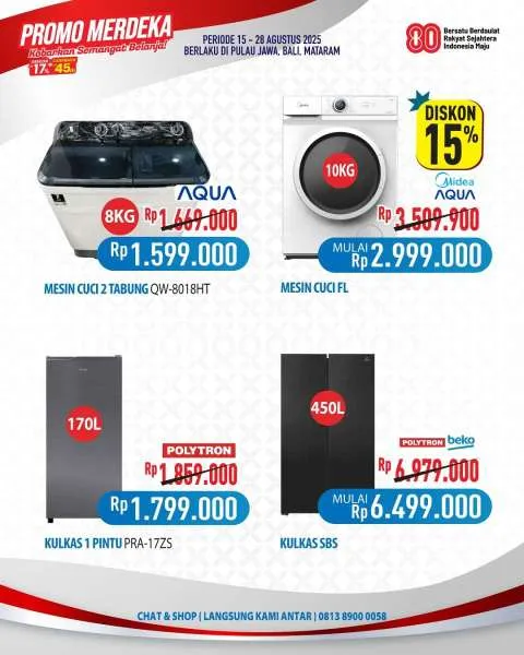 Promo Merdeka Hypermart Periode 15-18 Agustus 2025