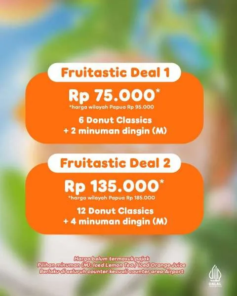 Promo Fruitastic Deal 1 dan 2