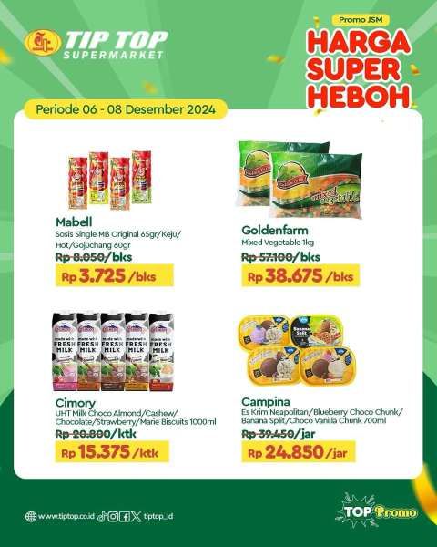 Promo JSM Tip Top 6-8 Desember 2024