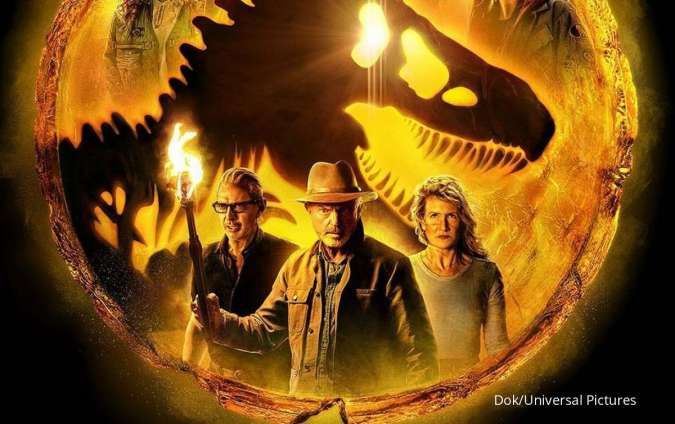 Jurassic World: Dominion Rilis 5 Poster Karakter, Kembalinya 3 Bintang Jurassic Park