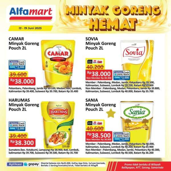 Promo Minyak Goreng Hemat di Alfamart 13-19 Juni 2025