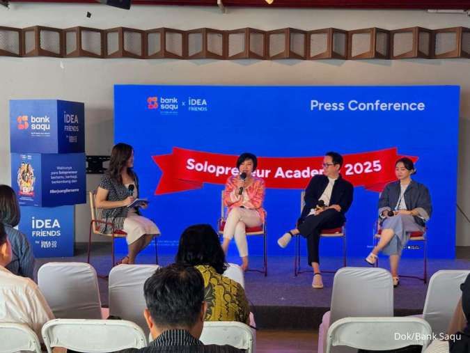 Bangkitkan UMKM Kreatif, Bank Saqu Gandeng Ideafriends Gelar Solopreneur Academy