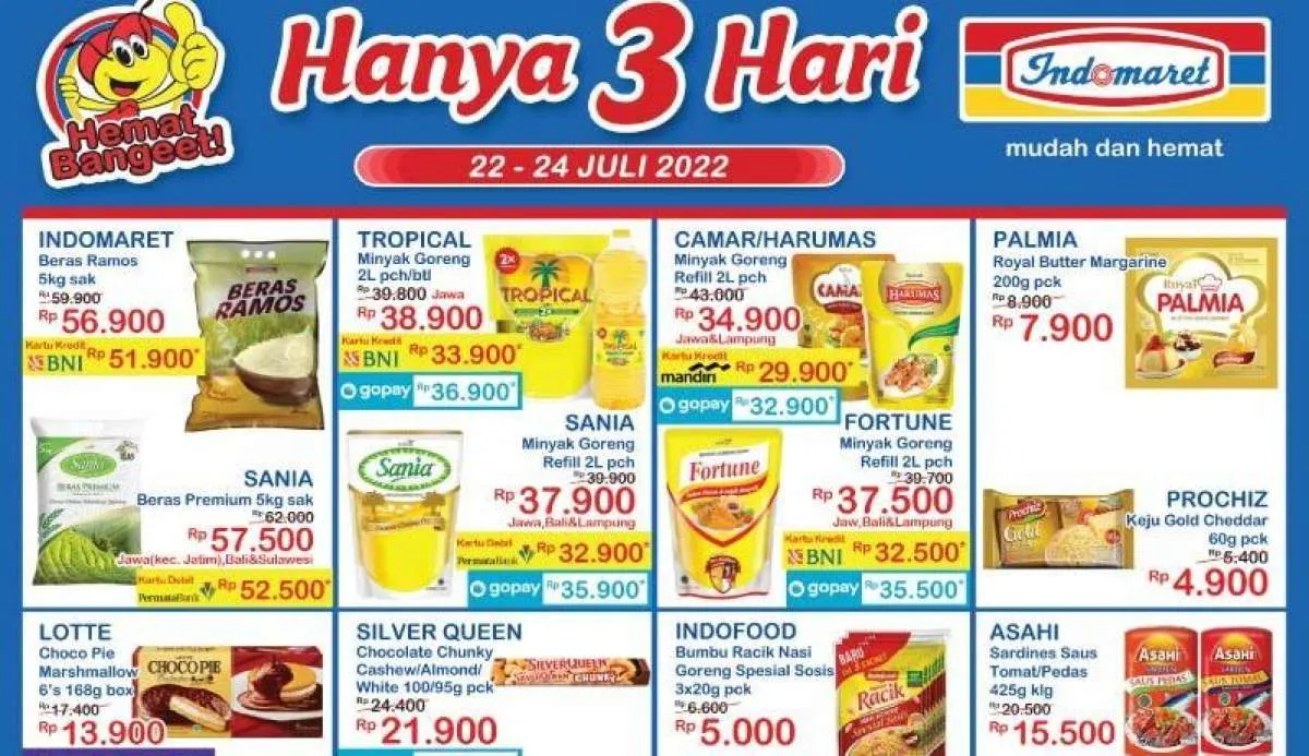 Promo Indomaret 31 Juli 2022, Diskon Menarik Hari Minggu! 