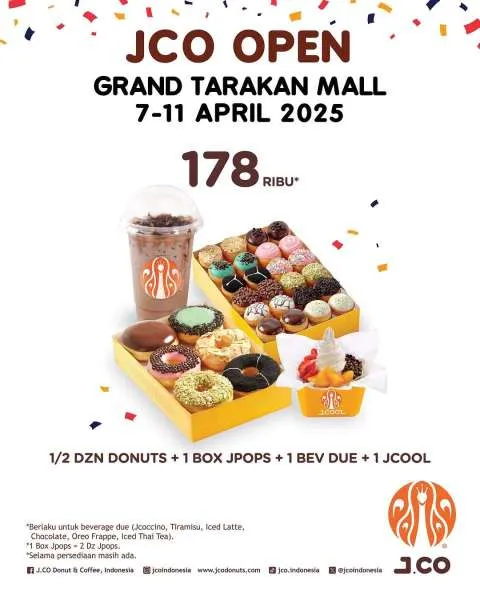 Promo JCO Tarakan Mall 1