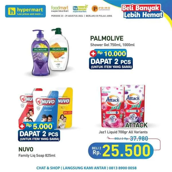 Promo Hypermart Beli Banyak Lebih Hemat Periode 23-29 Agustus 2024