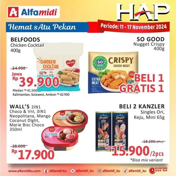 Promo Alfamidi Hemat Satu Pekan Periode 11-17 November 2024