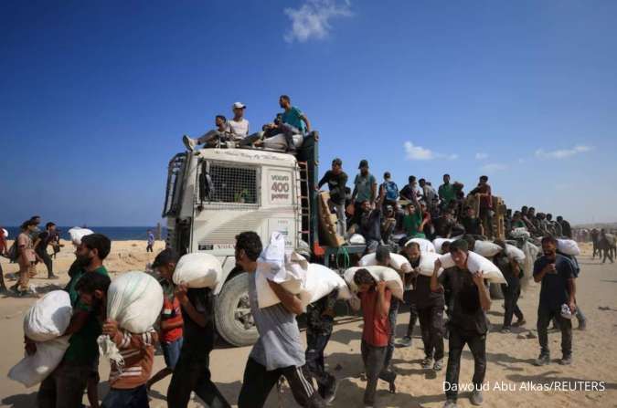 Lagi, Israel Bunuh 67 Warga Palestina yang Sedang Menunggu Truk Bantuan di Gaza