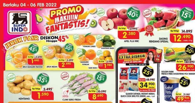 Promo JSM Superindo 4-6 Februari 2022, Diskon Besar di Sepanjang Akhir Pekan