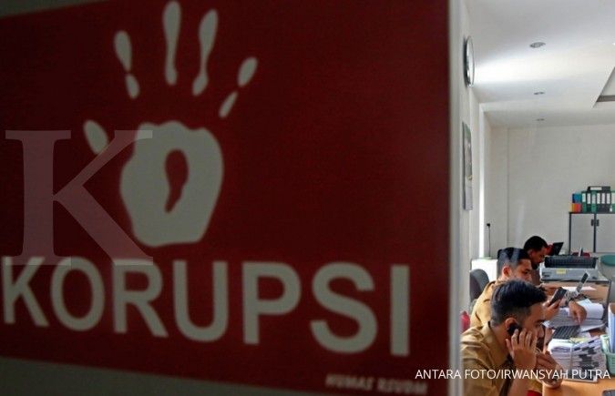 Indeks persepsi korupsi Indonesia turun tiga poin