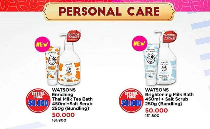 Promo Watsons Parade Ramadan Periode 14-17 April 2022