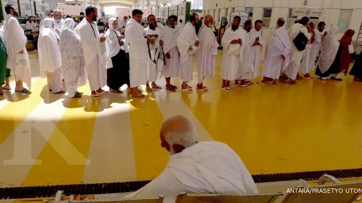 Ini sisa kuota haji reguler tahap I