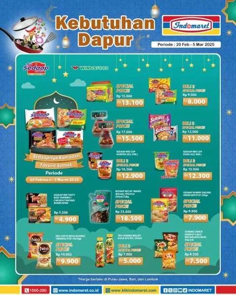 Promo Indomaret Super Hemat Periode 20 Februari-5 Maret 2025