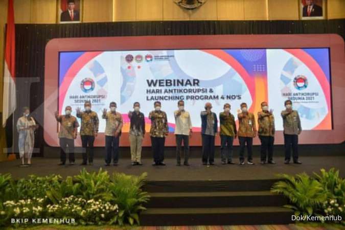 Menhub Ajak Insan Perhubungan Tanamkan Budaya Anti Korupsi dengan Menerapkan Prinsip 4 No