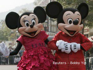 China Bakal Bangun Walt Disney 