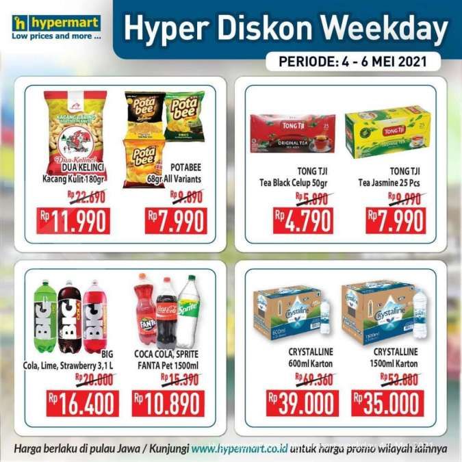 Promo Hypermart weekday 4-6 Mei 2021 
