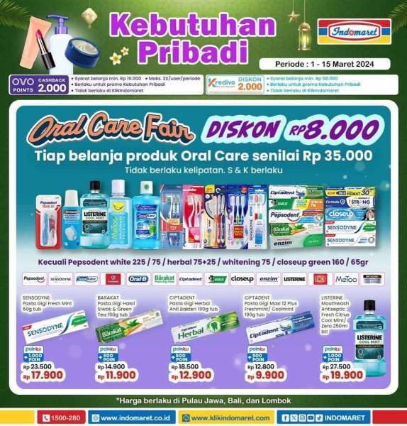 Promo Indomaret Super Hemat Periode 1-15 Maret 2024