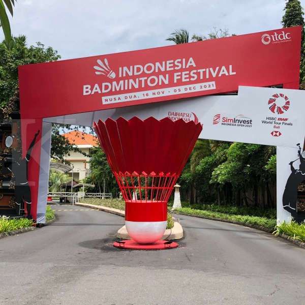 The Nusa Dua Bali, Kawasan Pariwisata yang Dikelola ITDC, Menjadi Tuan Rumah Event Bulu Tangkis IBF 2021