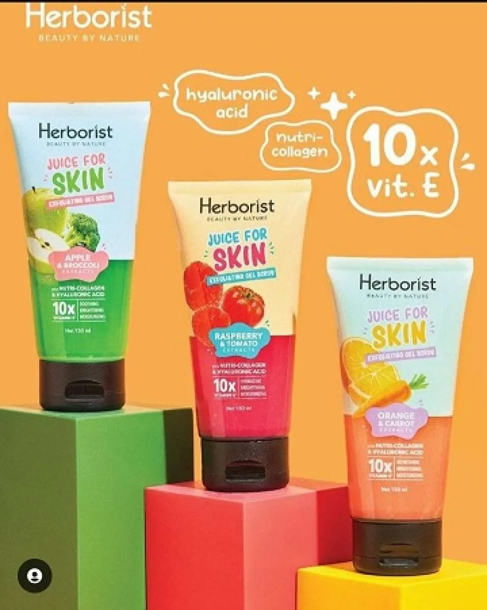 Herborist Juice for Skin Kukuhkan Posisi sebagai Produk Perawatan Tubuh Favorit 